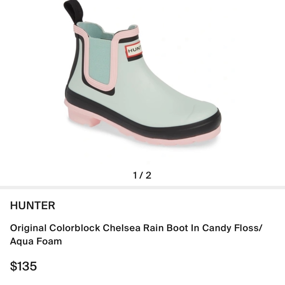 Hunter rain boots